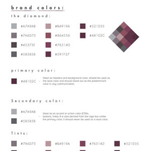 HB Brand Guideline for Color Brand Guideline for color